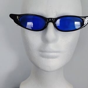 '58 Mod Pinup Girl Cateye Sunglasses Genuine Glass Lenses Actual Vintage